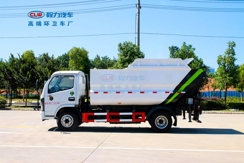 密封無泄露后掛桶垃圾車系列