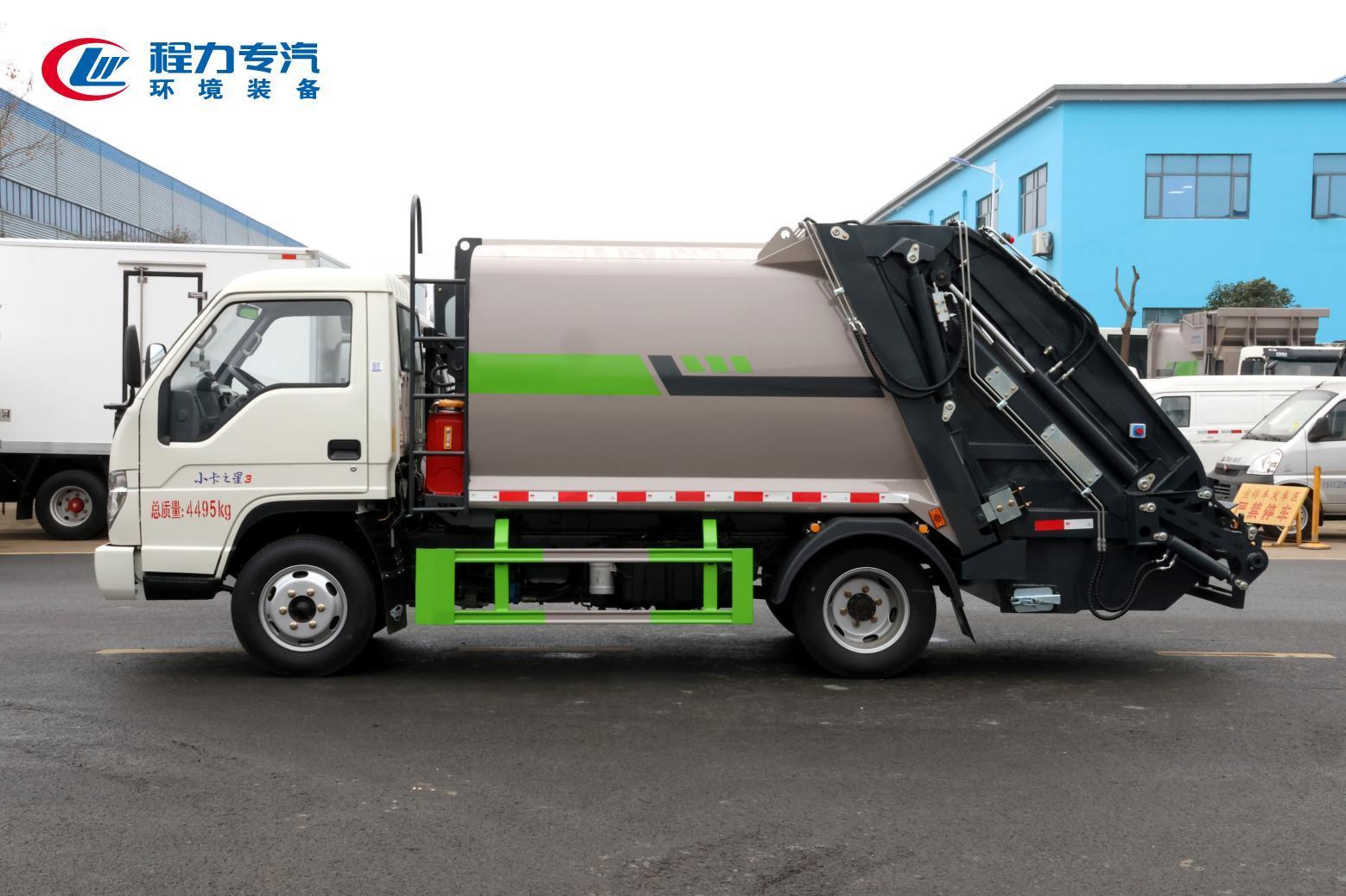 (5方)福田藍牌壓縮垃圾車