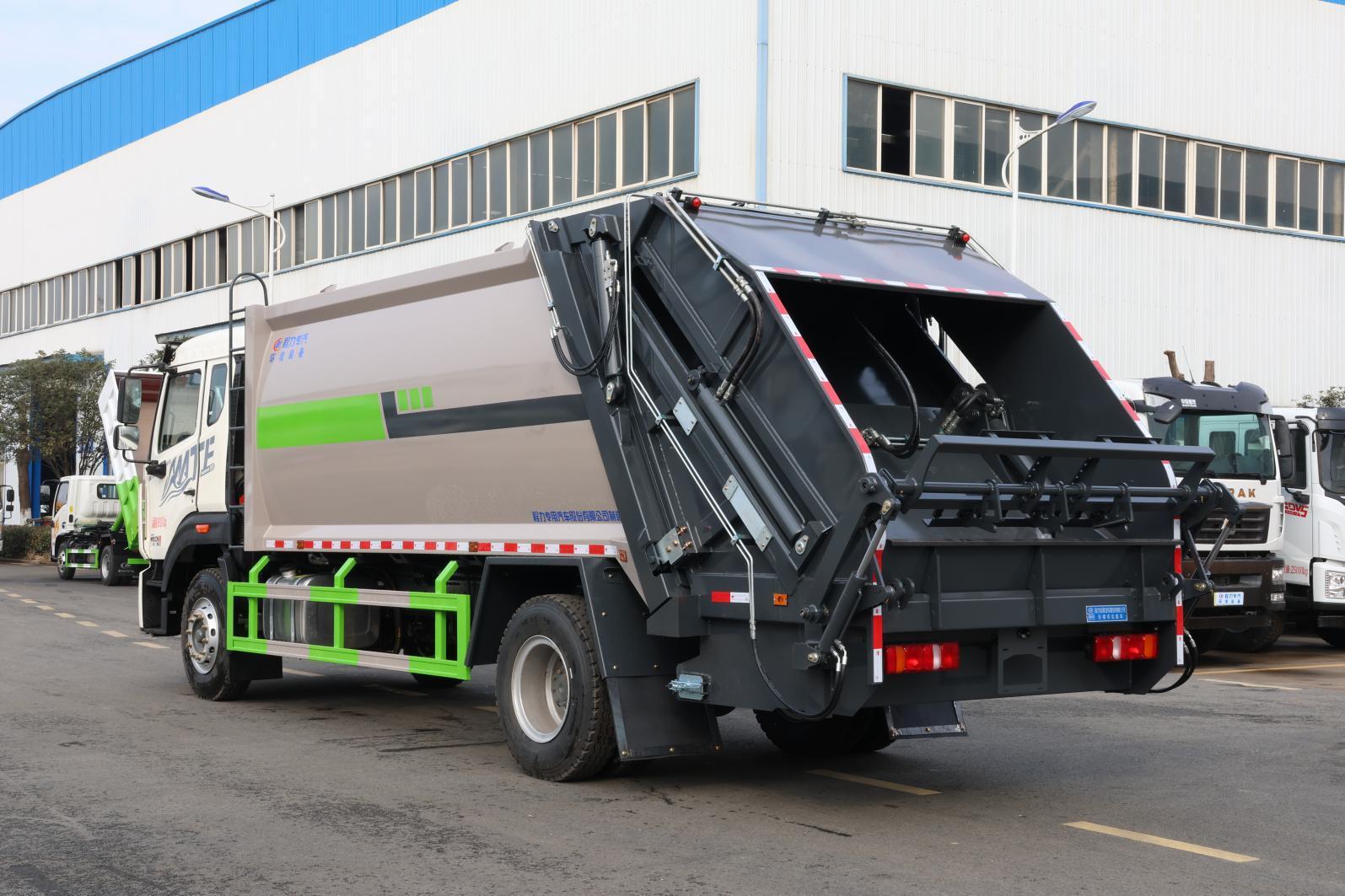 (15方)重汽豪沃壓縮垃圾車(chē)